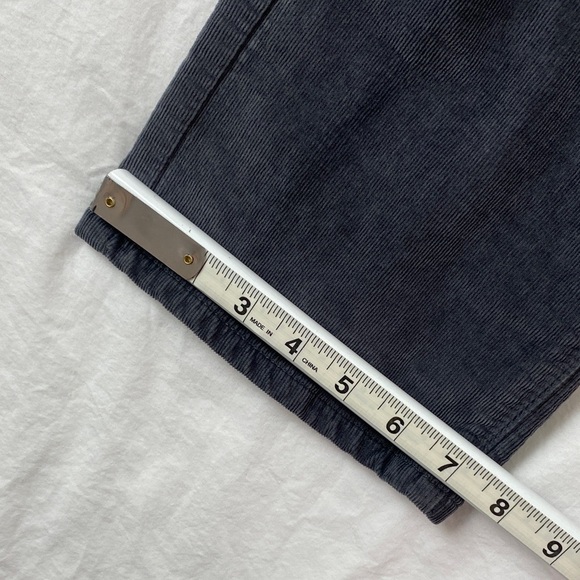 Parasuco Gray Corduroy Pants Size 16 2016 Denim - Picture 8 of 9